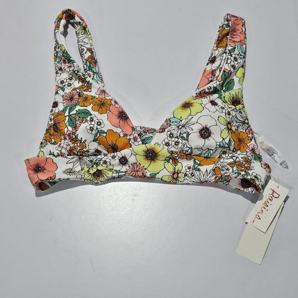 Raisins Textured Island Bikini Top - Picture 4 of 7